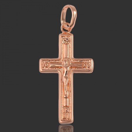 Позолоченный крест Fallon 86100338 фото | Brulik