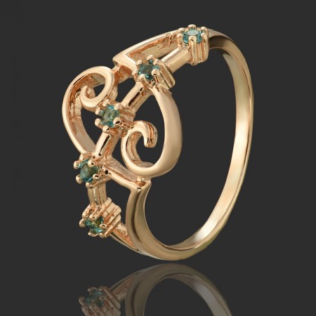 Позолоченное кольцо  Fallon 83201652 фото | Brulik