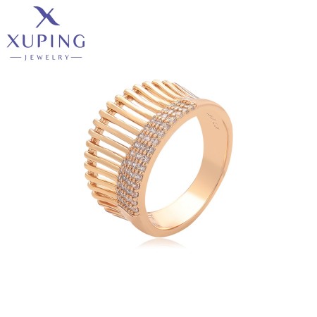 Позолочена каблучка  Xuping X001041323 фото | Brulik