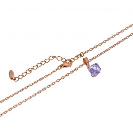 Позолоченная цепочка  с кулоном Swarovski Xuping 4222