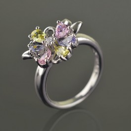 Кольцо XP 1833-мультиколор