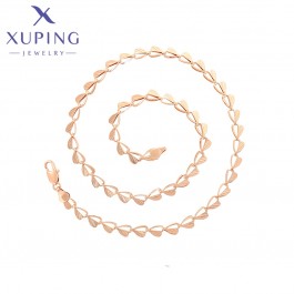 Позолочений ланцюжок  рожева позолота Xuping A00912464