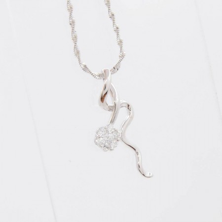 Удивительный кулон с фианитами Хuping 3544 фото | Brulik