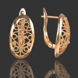 Позолоченные серьги  XP 20033