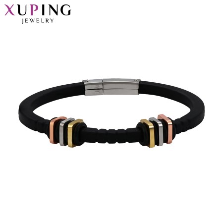 Браслет каучуковый Xuping  76233 фото | Brulik