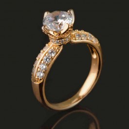 Позолоченное кольцо XP 1071