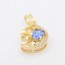 Изумительный кулон Xuping 10-3011-синий фото | Brulik