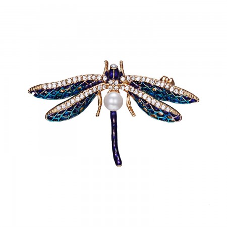 Брошь "Стрекоза" 8754 фото | Brulik