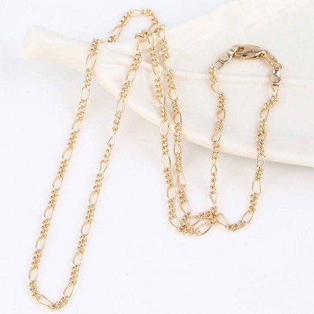 Восхитительная позолоченная цепочка 43100 фото | Brulik