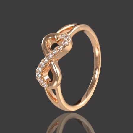 Кольцо позолоченное XP 1627 фото | Brulik