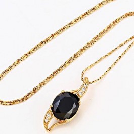 Прекрасный кулон 32072 - черный