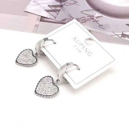 Сережки сталеві  Xuping 24662 фото | Brulik