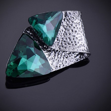 Стильная брошь-8419 фото | Brulik