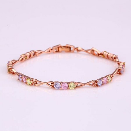 Прелестный ювелирный браслет 72442 - мультиколор фото | Brulik