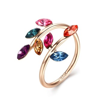 Позолоченное кольцо Italina 94155 фото | Brulik