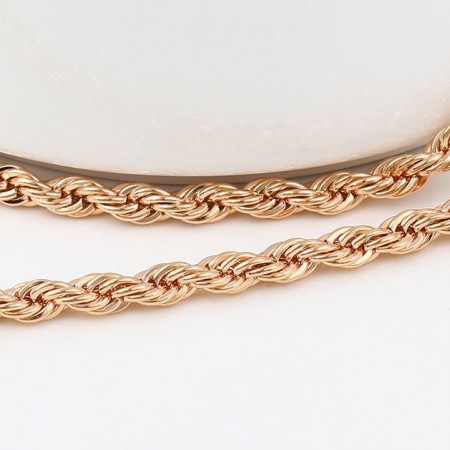 Изысканная цепочка Xuping 43184 фото | Brulik