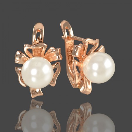 Позолоченные серьги Fallon 82201766 фото | Brulik