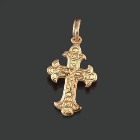 Позолоченный крест Fallon 86100176 фото | Brulik
