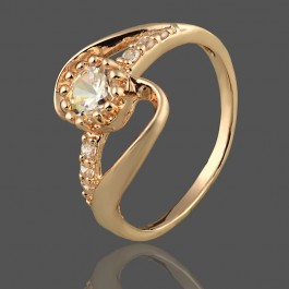 Позолоченное кольцо  Fallon 83200678