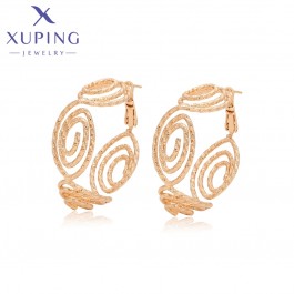 Позолочені сережки кільця Xuping  X000709532