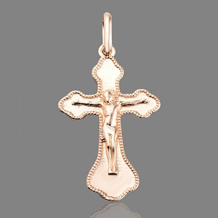 Позолоченный крестик Fallon 86100362 фото | Brulik