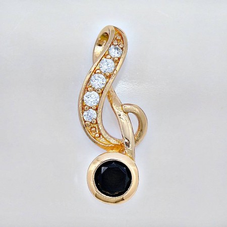 Элитный кулон 31794-черный фото | Brulik