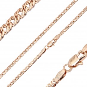 Позолочений ланцюжок  Fallon 84100145-60 фото | Brulik