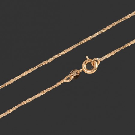 Позолоченная цепочка XP 4820 фото | Brulik