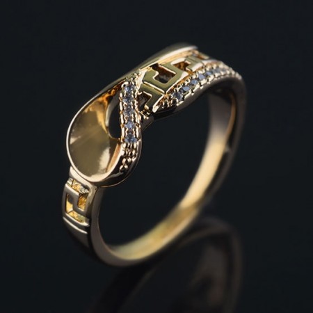 Позолоченное кольцо XP 1953 фото | Brulik