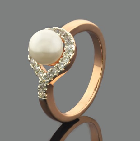 Позолоченное кольцо Fallon 93200951 фото | Brulik