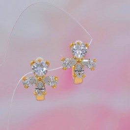 Роскошные серьги оптом ХР 10-2058-белый