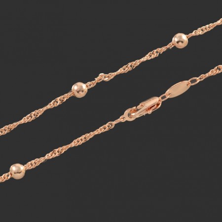 Позолочений ланцюжок  Fallon 84100161-60 фото | Brulik