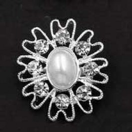 Очаровательная брошь с жемчужиной 63915