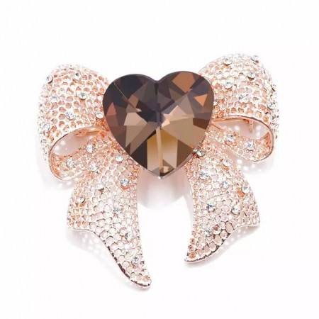 Брошь  8630-оранжевый фото | Brulik