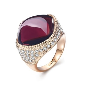 Позолоченное кольцо Italina 31126 фото | Brulik