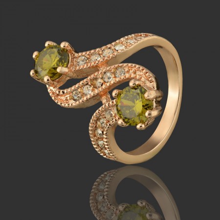 Позолоченное кольцо  Fallon 8321039 фото | Brulik