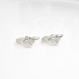 Серьги с фианитами Xuping  10-2112
