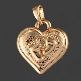  Позолоченный кулон 