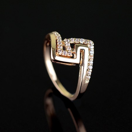 Позолоченное кольцо Fallon 83200814 фото | Brulik