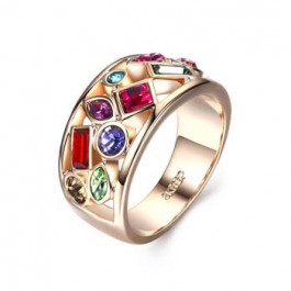 Позолоченное кольцо Italina 11222359