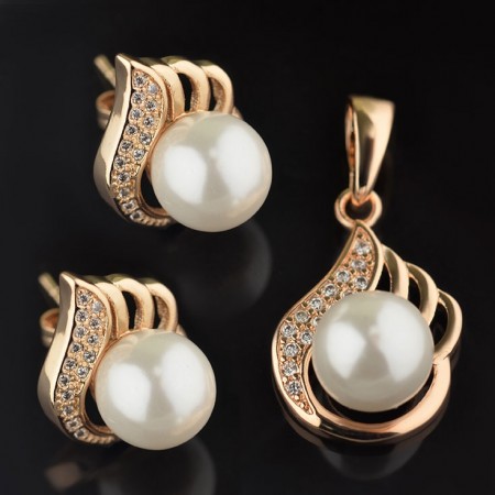 Позолоченный комплект Fallon 81200283 фото | Brulik