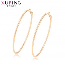 Позолоченные серьги-кольца Xuping 98280-35