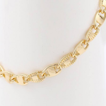 Симпатичный позолоченный браслет 74150 фото | Brulik