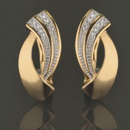 Позолоченные серьги XP 9259