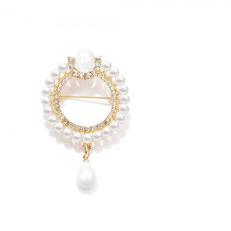 Брошь позолоченная  8679 фото | Brulik