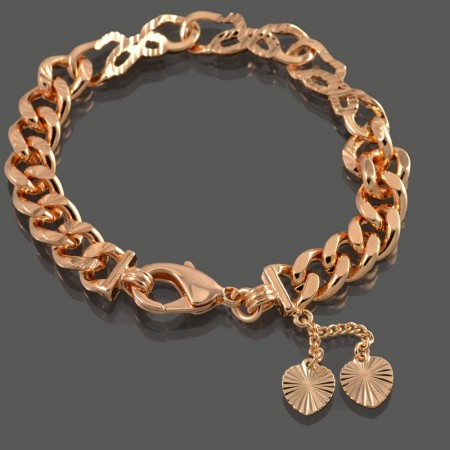 Необычайный браслет в позолоте 10-7082 фото | Brulik