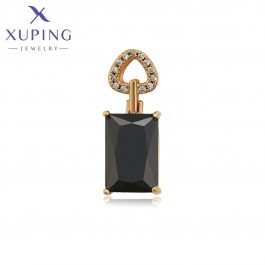 Позолоченный кулон  Xuping A00657566-черный фианит
