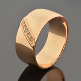 Позолочена каблучка Fallon 83200292