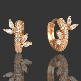 Позолоченные серьги  XP 20027