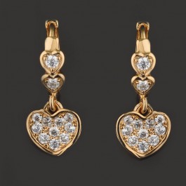 Позолоченные серьги XP 9235